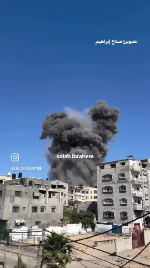 İsrail uçakları Refah’ı bombalamaya devam ediyor
