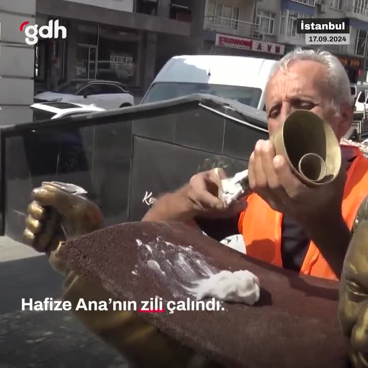 Hafize Ana'nın heykelinin zili çalındı, Amasya'da bulundu