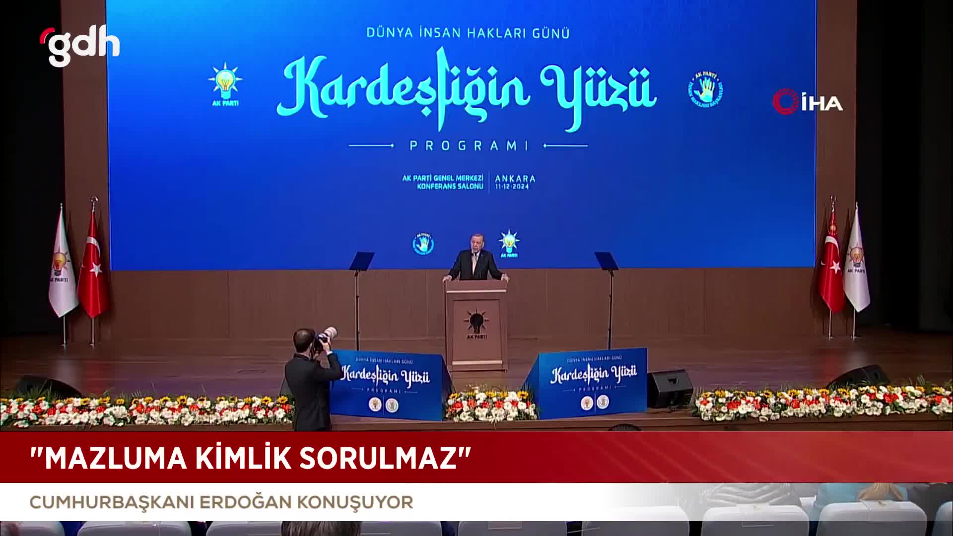 Türkiye, asırlardır mazlumların eman yurdudur