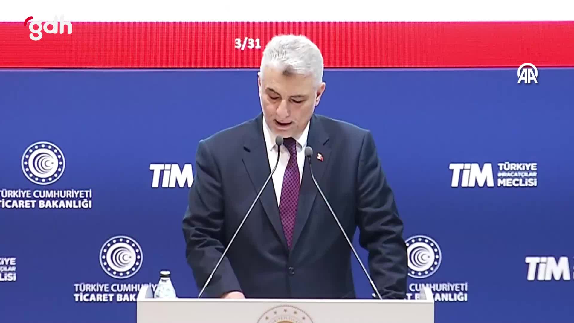 Ticaret Bakanı: 2024'te milli gelir %3,2 büyüdü, Türkiye 11. sırada