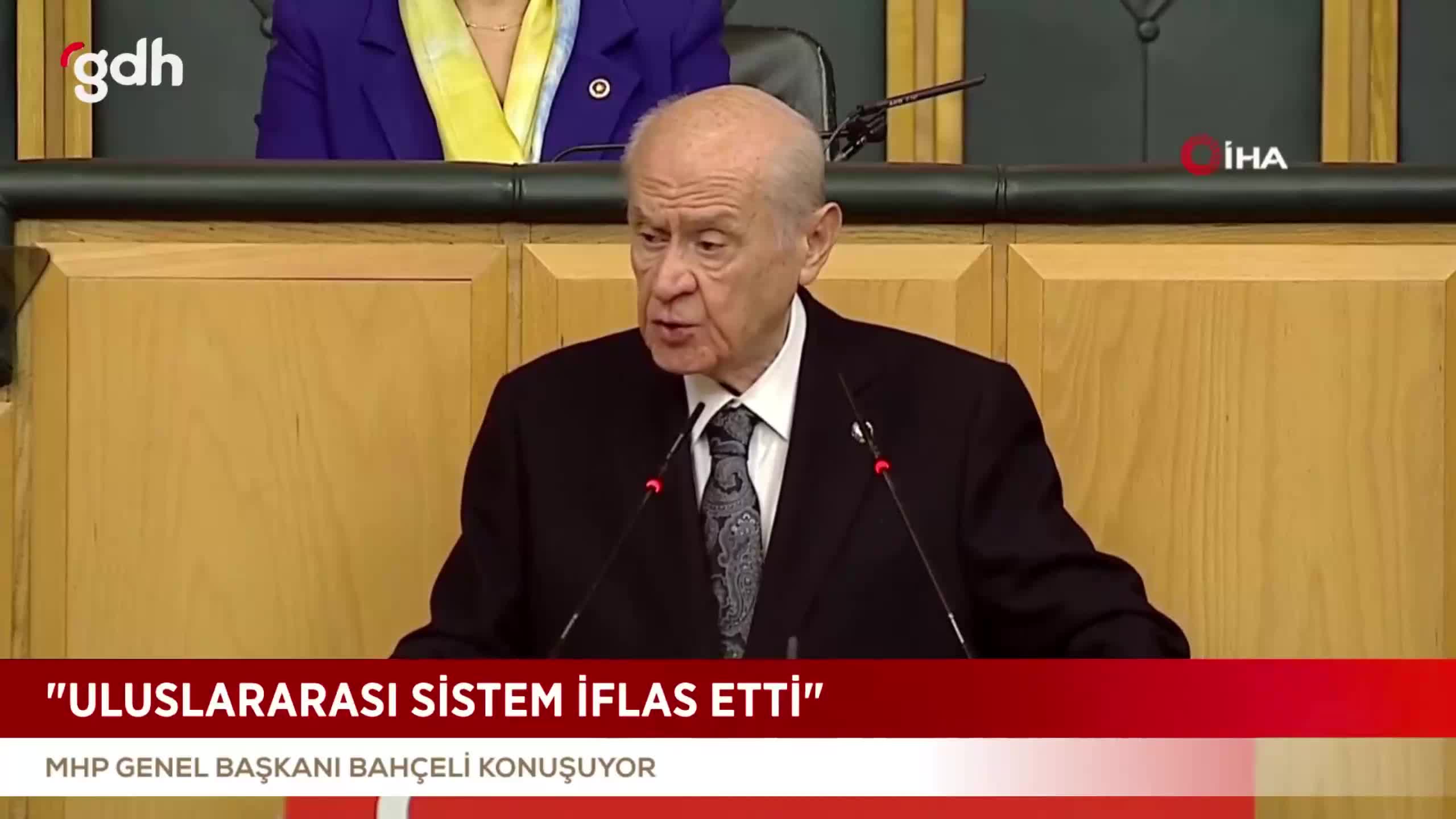 Bahçeli: 'Caniyahu'ya tutuklama kararı umut verici gelişme