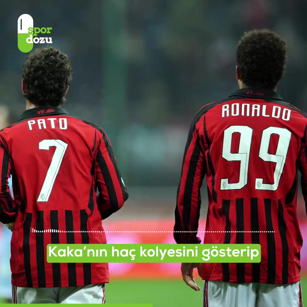 Ronaldo'dan Pato'ya: Benimle mi, Kaka ile mi takılacaksın?