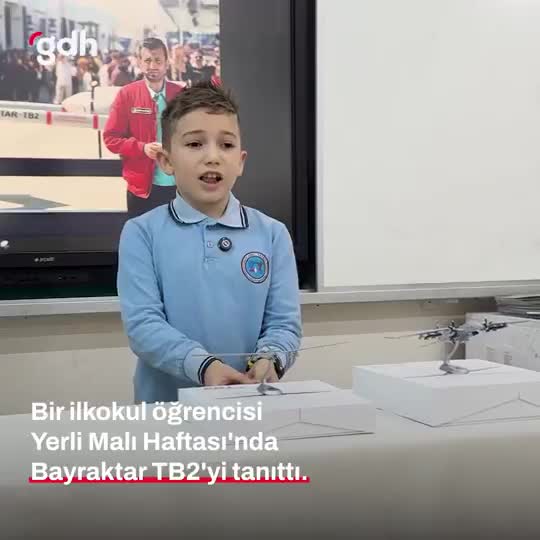 Yerli Malı Haftası'nda Bayraktar TB2'yi Tanıttı