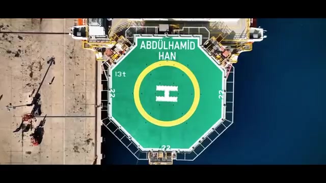 Abdülhamid Han Sondaj Gemisi Akdeniz'deki yeni görevine başladı