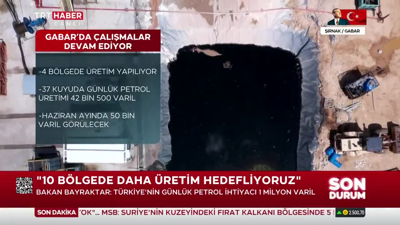 Karadeniz'de petrol sondajı için hazırlık yapıyoruz