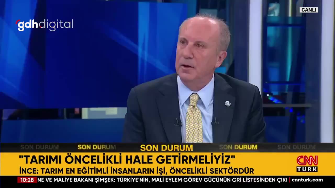 İnce: 2018'de Cumhurbaşkanı olsaydım iş makinesi yapardım