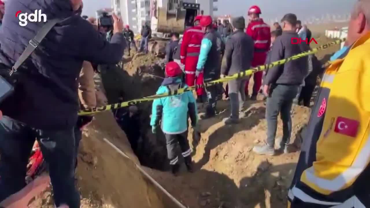 Polatlı'da inşaatta göçük: 1 ölü