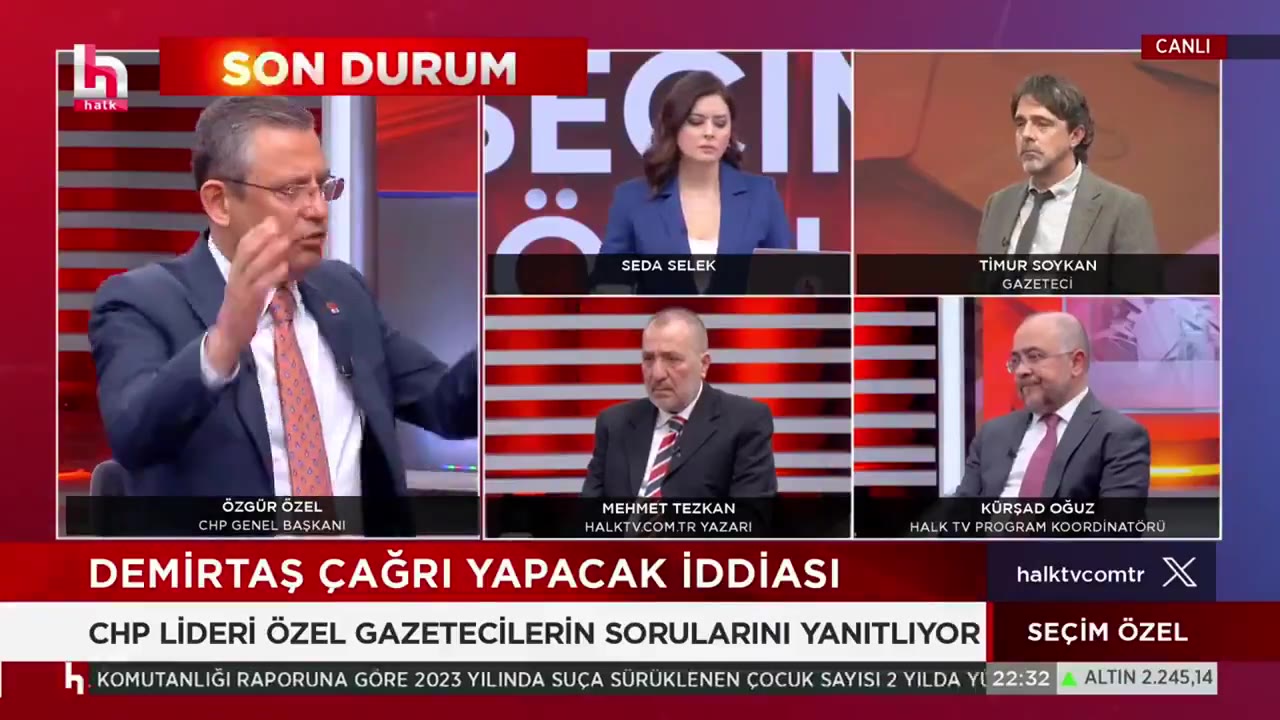 Özgür Özel: Demirtaş'ın seçim hamlelerini ciddiye alıyorum