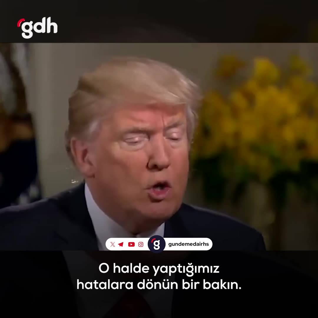 Trump'tan Sosyal Medyada Gündem Olan "Katil" Açıklaması