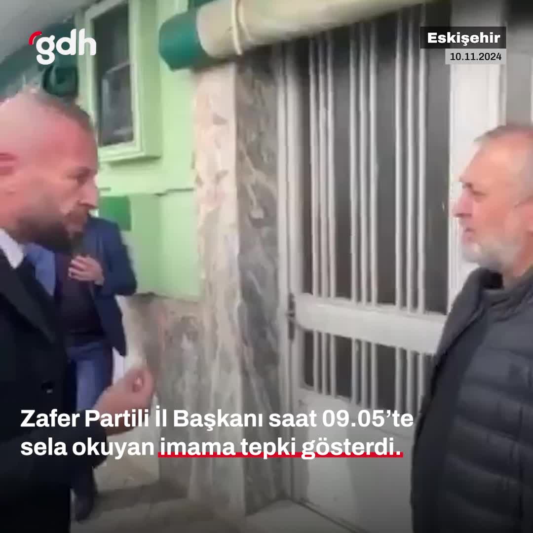 Hasan Demir'den sela okuyan imama tepki: "Sabredemediniz mi?"