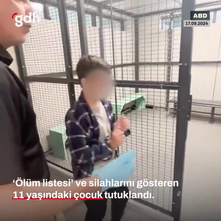Florida'da 11 yaşındaki çocuk, ölüm listesiyle arkadaşlarını tehdit etti