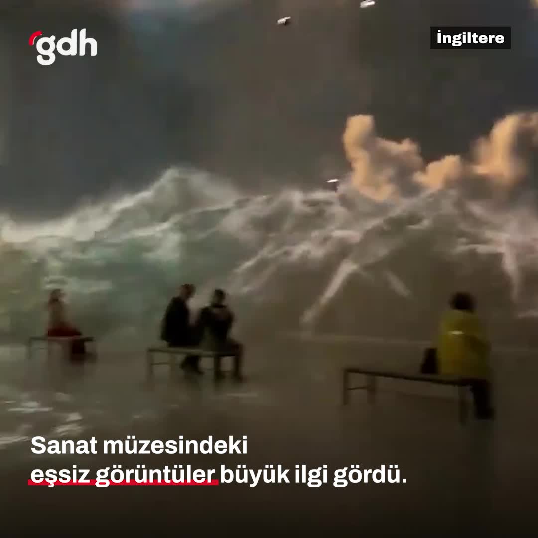 Londra'da Taberiye Gölü 3D gösterimi yapıldı