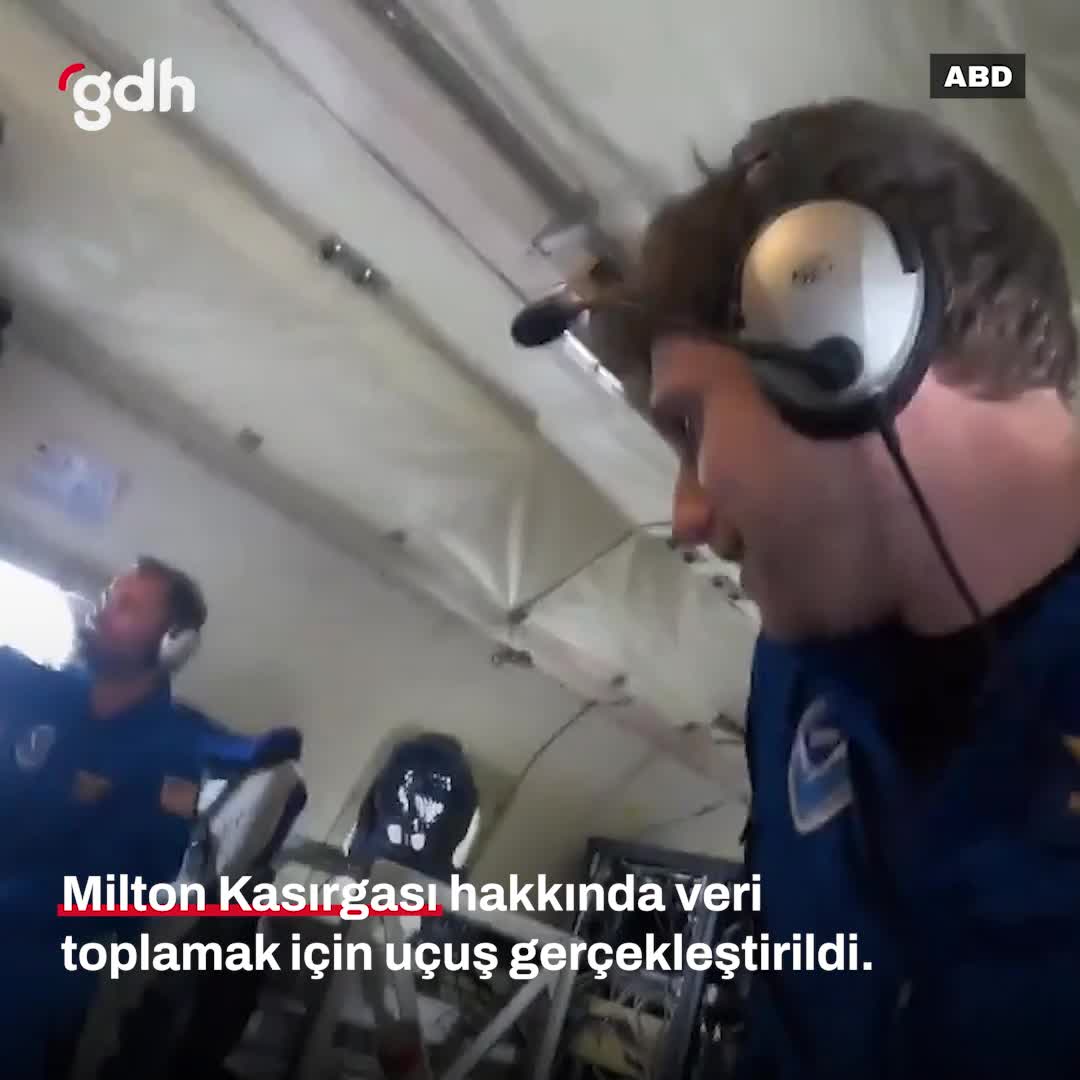 NOAA ekipleri, Milton Kasırgası için veri topladı