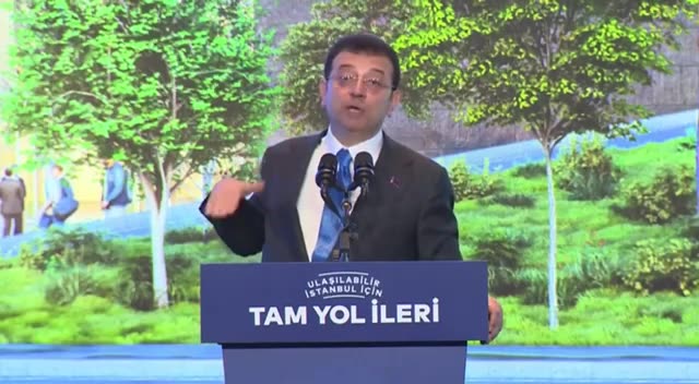 Ekrem İmamoğlu: Üzerine toz bile konmaz, işinize bakın