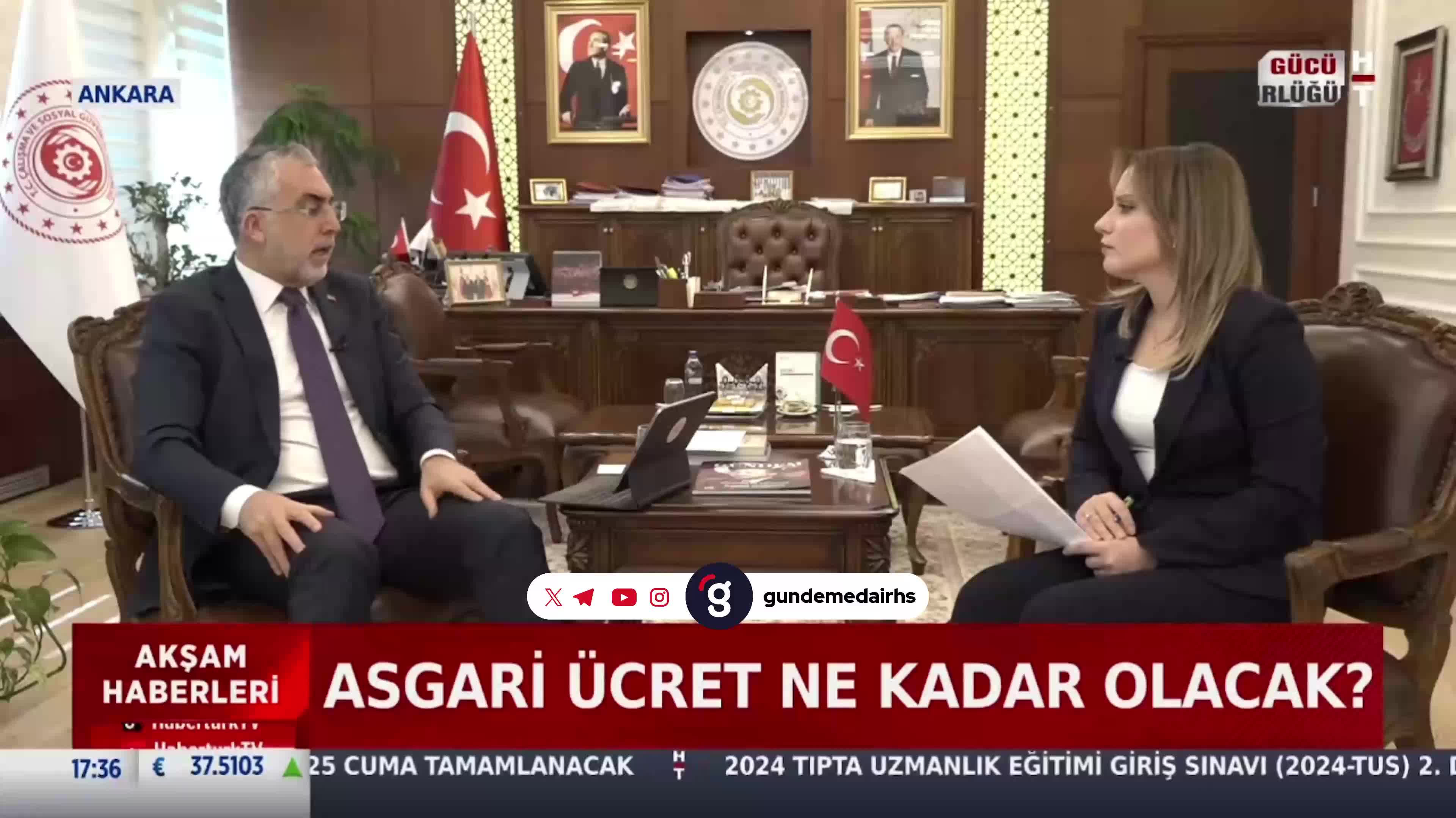 Asgari ücret, tek başımıza belirlemediğimiz bir konu değil