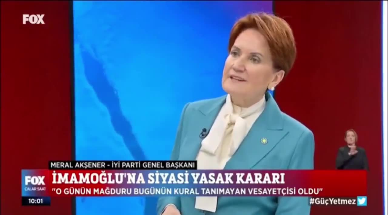 Akşener: Erdoğan'ın 'şarkı bitmeyecek' sözüne yanıt verdi