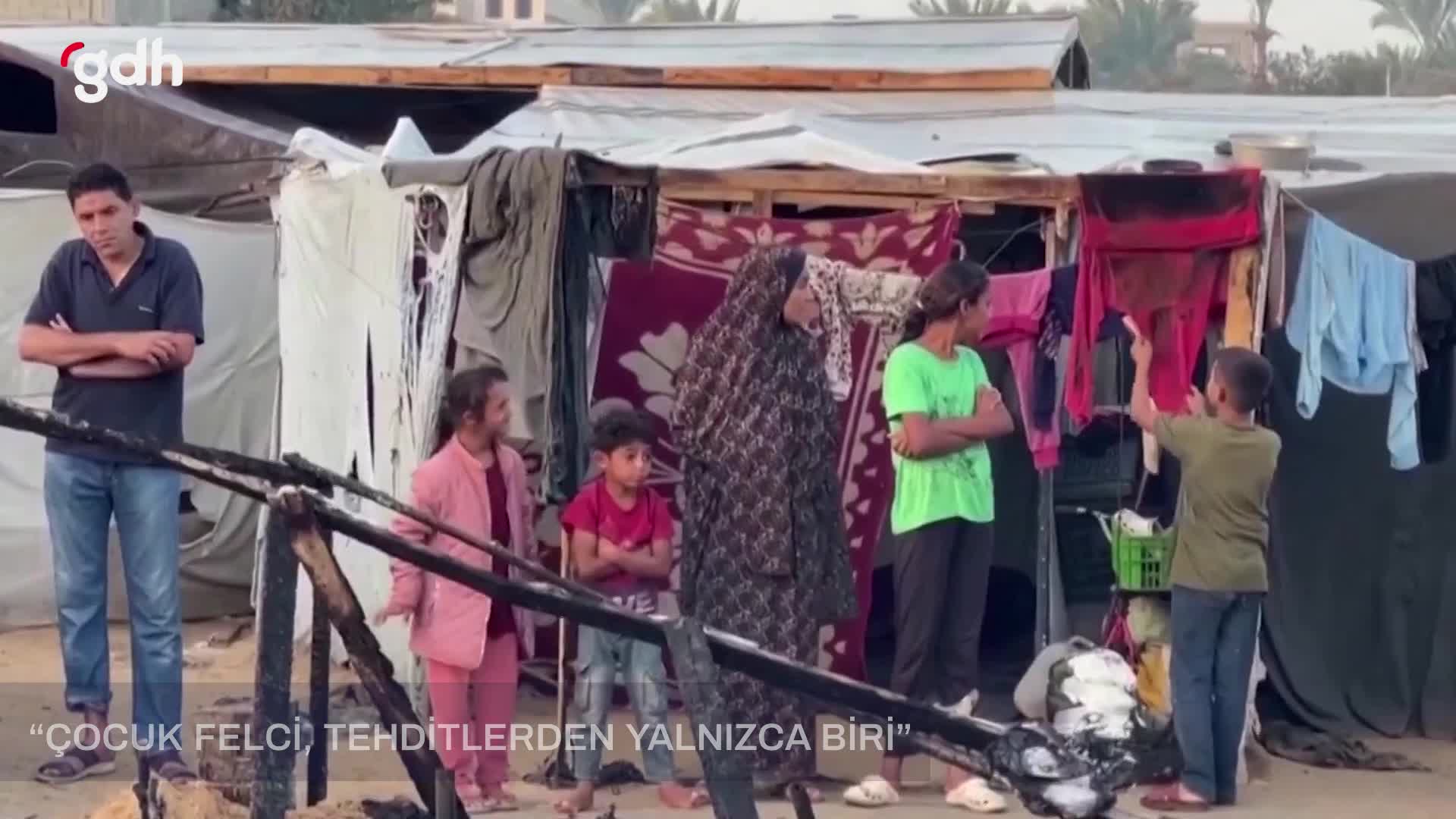 "Gazze'de çocukların aşılanması şart"