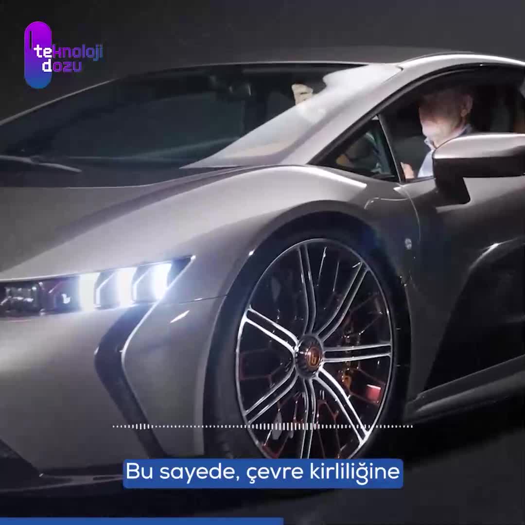 Plastik atıkla çalışan Bertone GB110 hiperotomobili