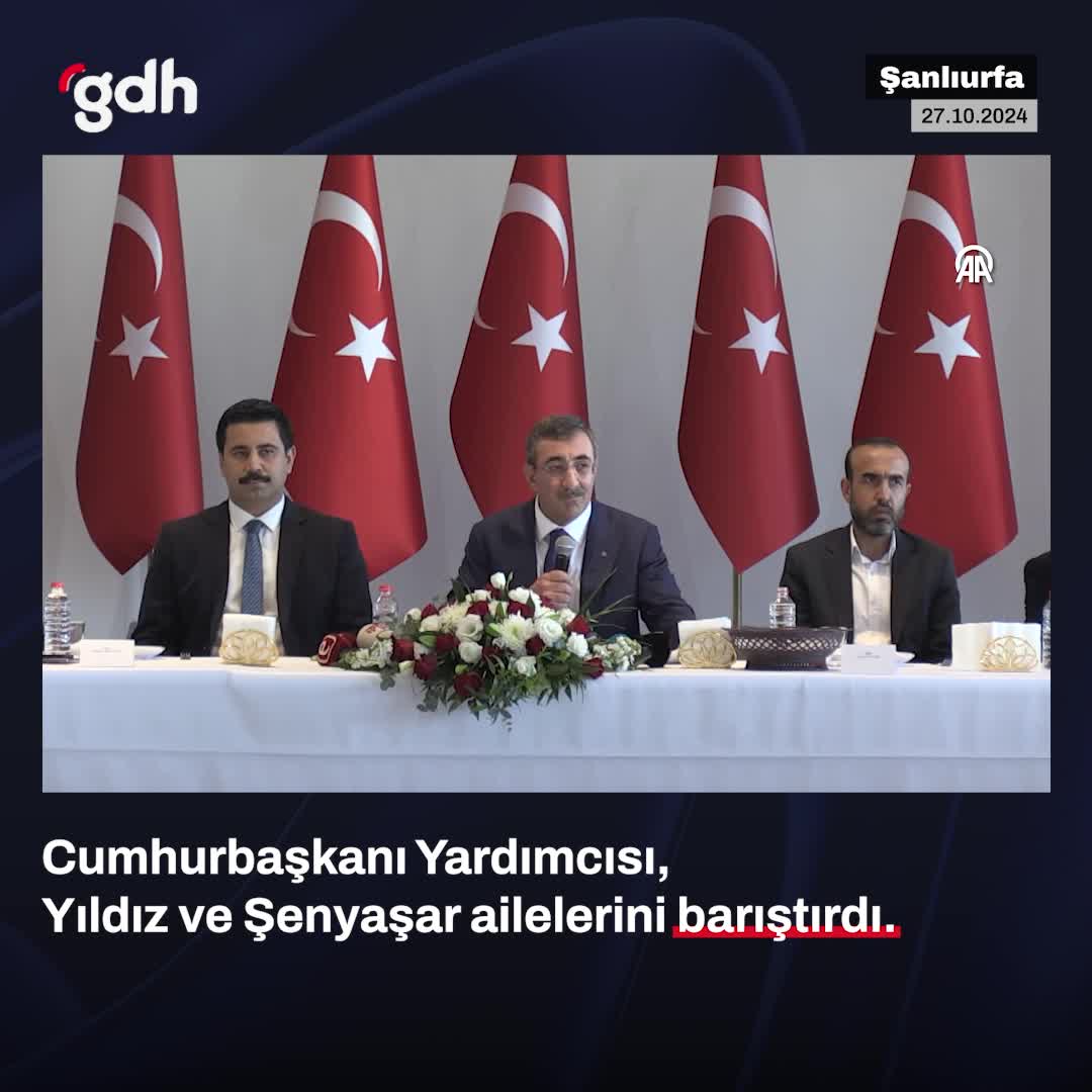 Suruç'ta Yıldız ve Şenyaşar aileleri barış yemeğinde buluştu