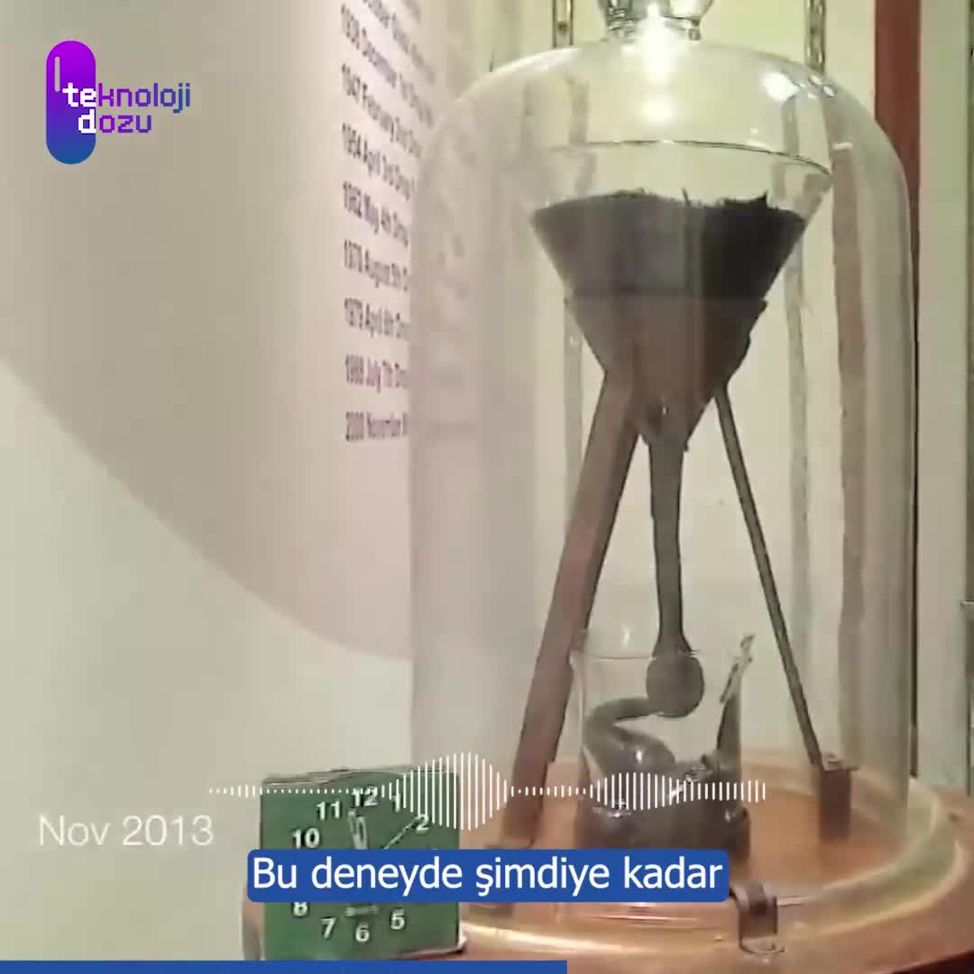 Dünyanın En Uzun Laboratuvar Deneyi: Zift Damlası Deneyi