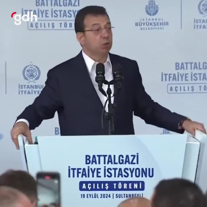 Ekrem İmamoğlu: Siyasi çatışmalara yer yok, bu benim yol arkadaşım değil