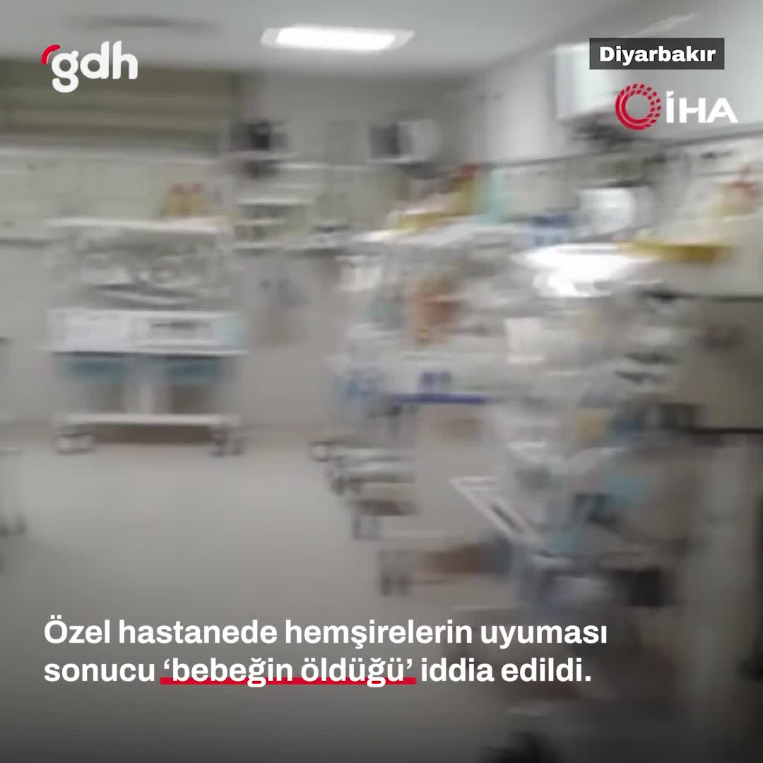 Diyarbakır'da hemşire ihmaliyle ikiz bebekten biri hayatını kaybetti