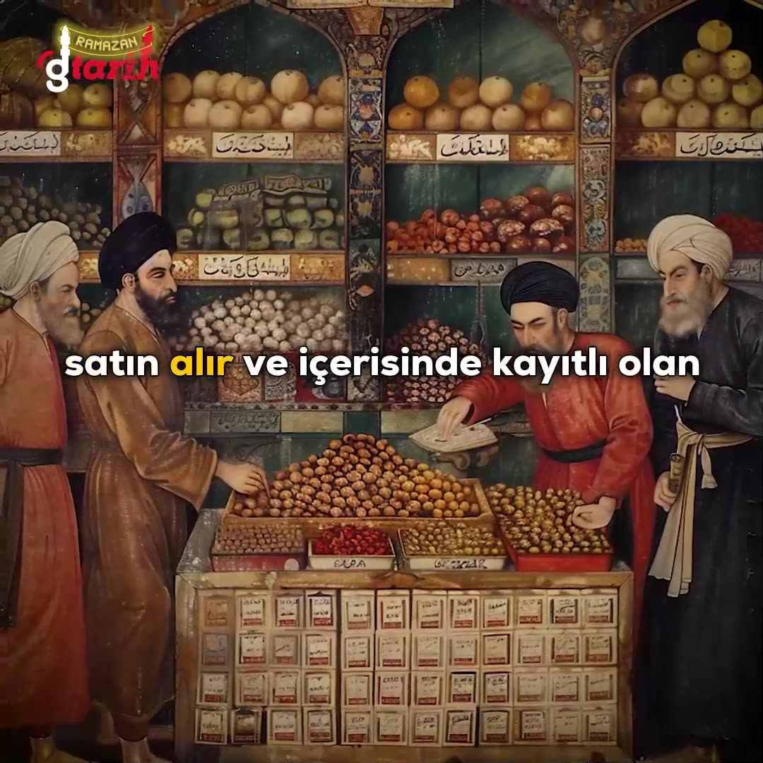 Zimem Defteri: Ramazan'da Satın Alma Geleneği Hikayesi