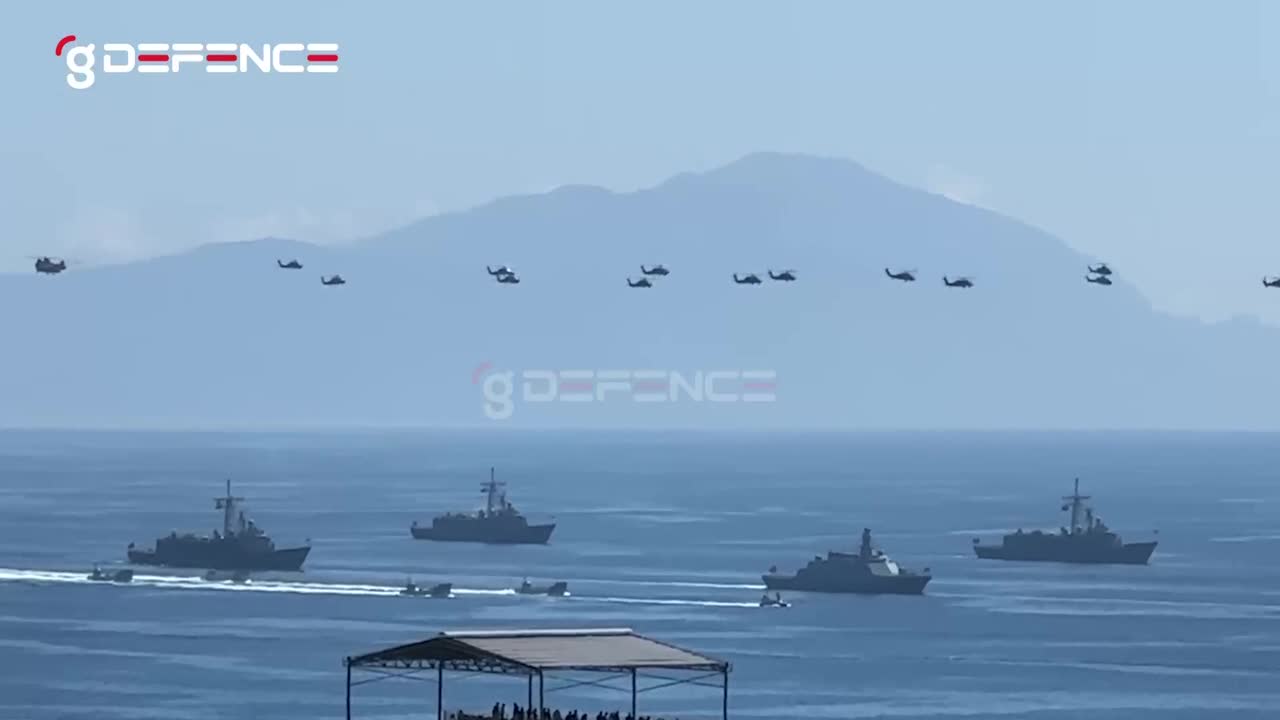 50 Savaş Gemisi ile Selamlama Geçişi: EFES-2024 Tatbikatı
