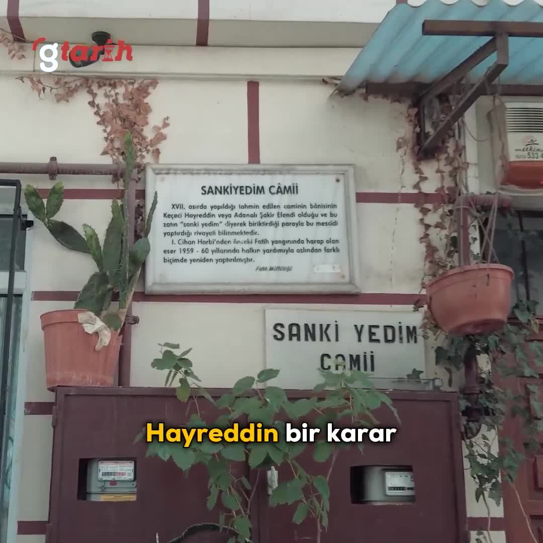 "Sanki Yedim Camii" nasıl yapıldı?
