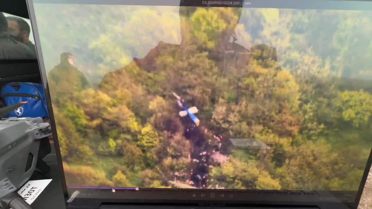 İHA tespitleri sonrası helikopter enkazı İran Kızılayı'na ait