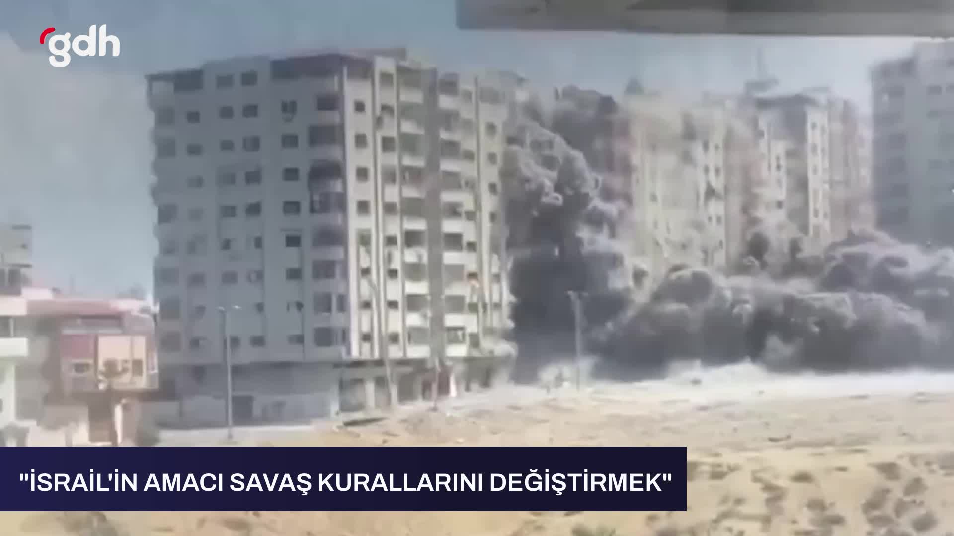 "Savaş yasaları, İsrail'in soykırımını meşrulaştırıyor."