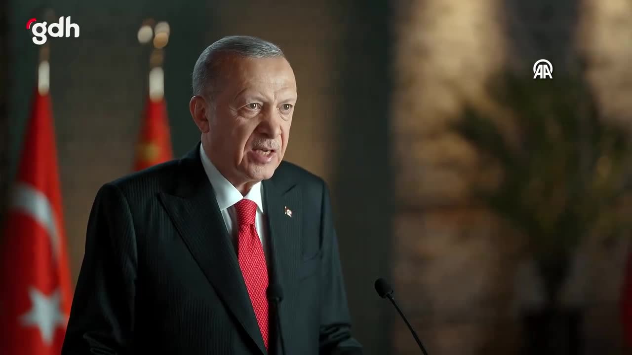 Erdoğan, Kırım Platformu Zirvesi'ne video mesaj gönderdi