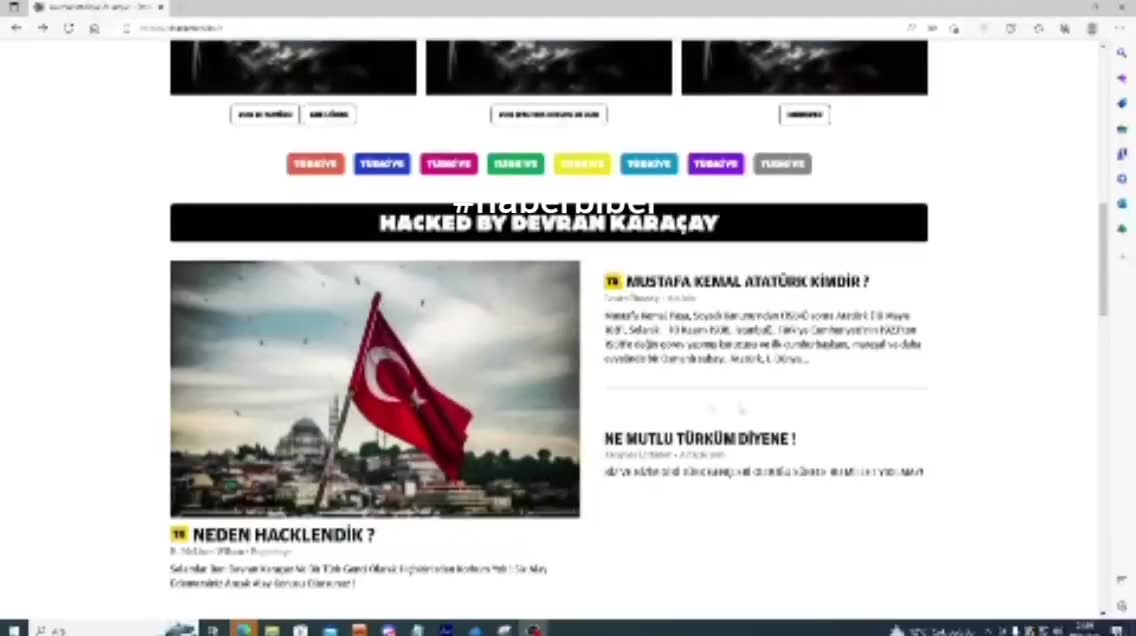 Charlie Hebdo'nun sitesi depremle alay sonrası hacklendi