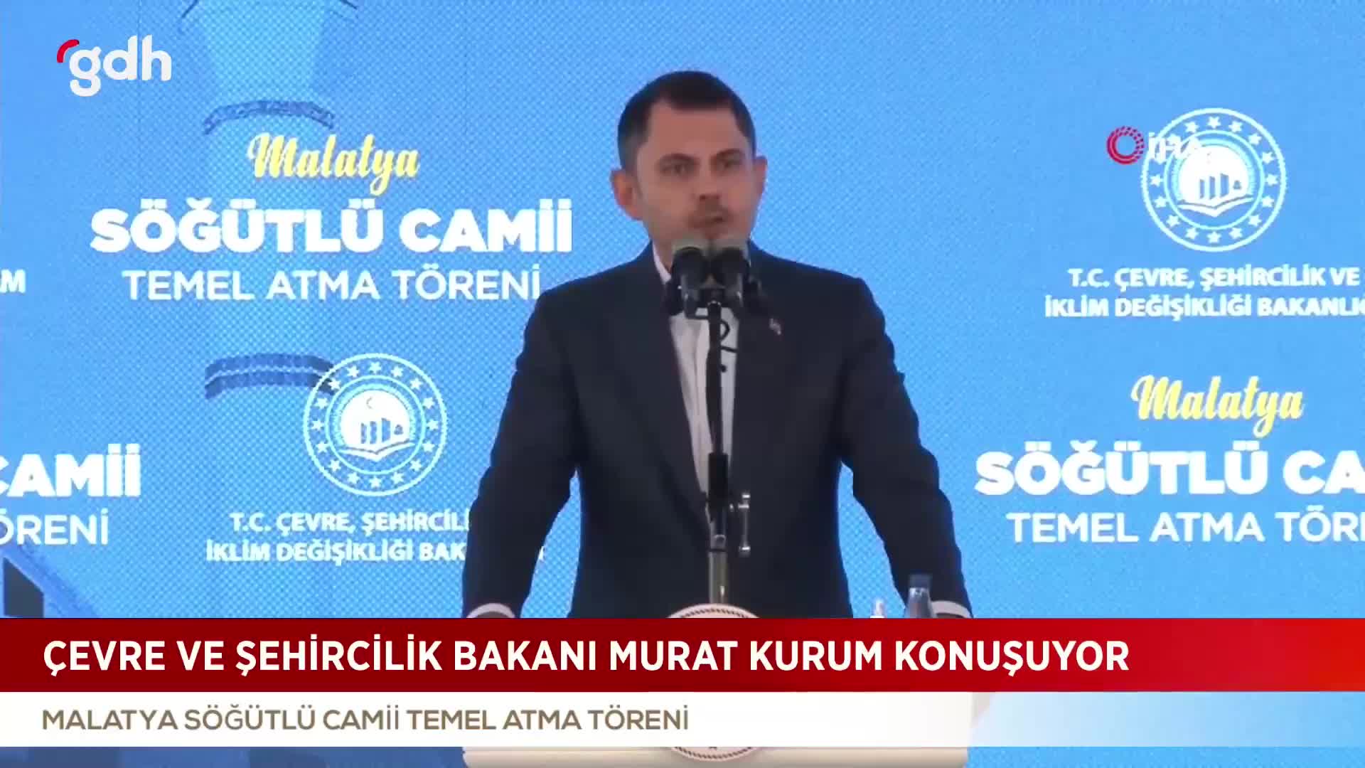 Murat Kurum: İsrail'in hedefi Anadolu, minareler süngü, camiler kışla