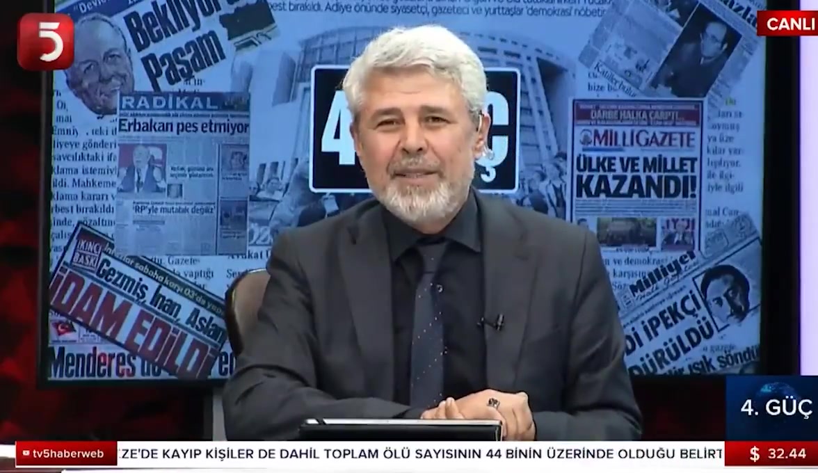 TV5'te Beynelmilel Marşı çaldı, Saadet Partisi bağlantılı