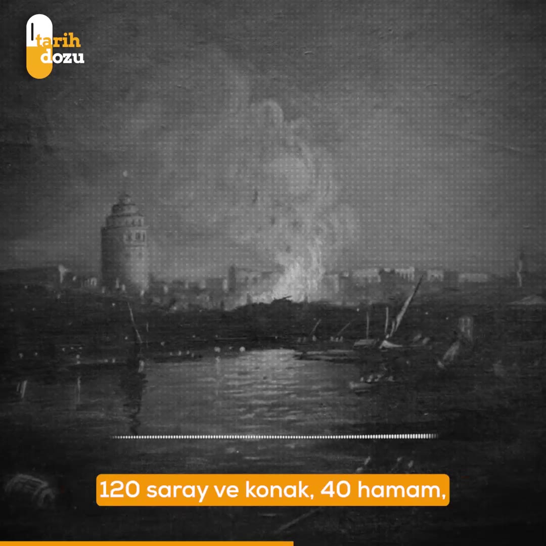 İstanbul'da 1660'taki büyük yangının hikayesi