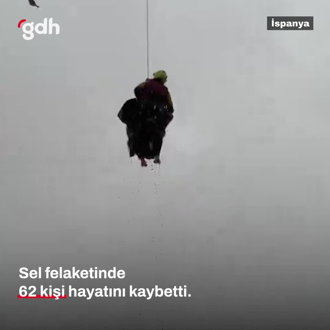 İspanya'daki su baskınları ve taşkınlar: 62 ölü
