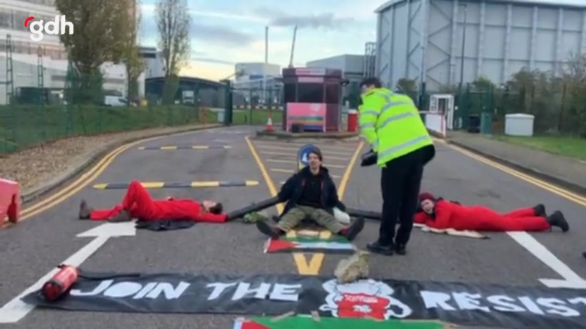 Palestine Action, Elbit Fabrikası'nı kapatarak Gazze'ye dikkat çekti