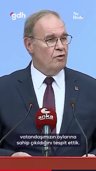 Kimse sizin arkanızdan gitmez!Ne dedi?