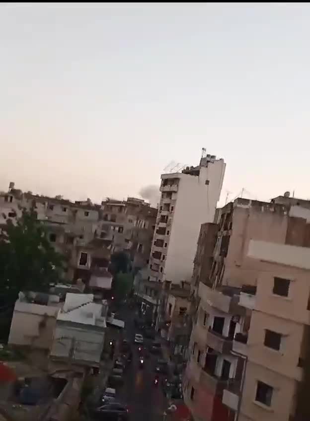 Beyrut Dahiye'ye hava saldırısı düzenlendi!