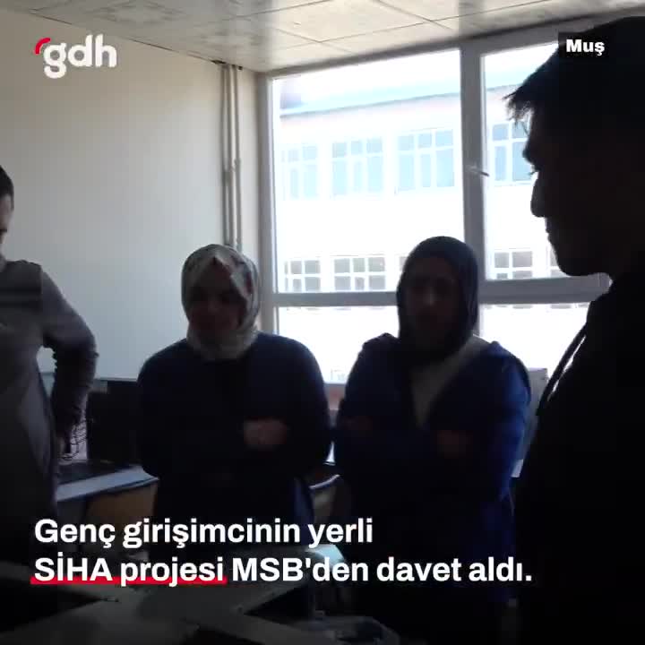 Muşlu genç girişimci Sedat Subaşı'nın SİHA projesi "SUBAŞ"