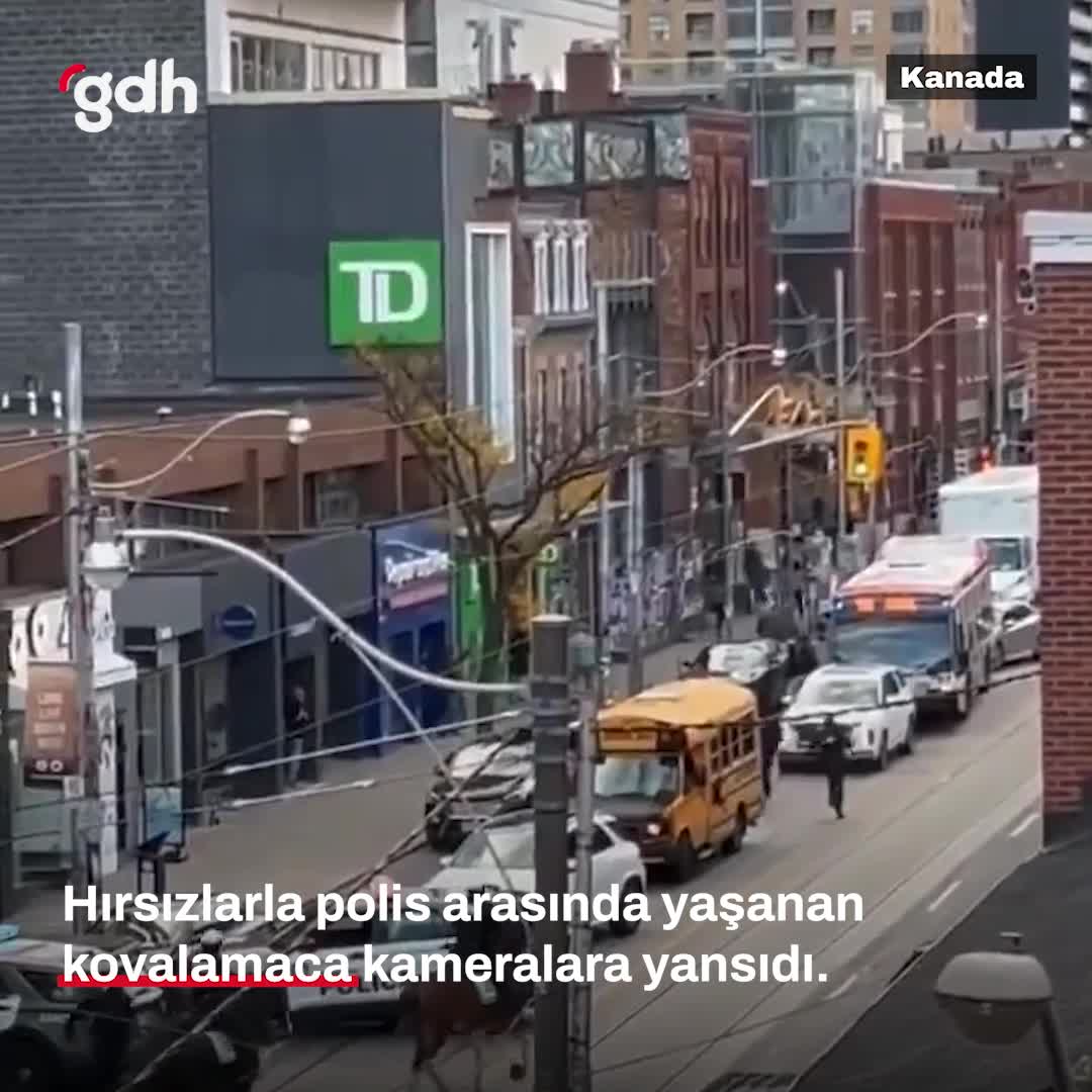 Kanada'da kamyonet çalan şüpheliler polisle çatıştı