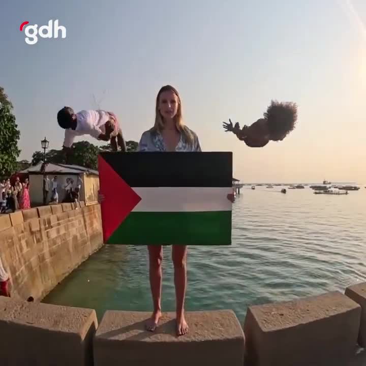 "Gazze'deki soykırımı durdurun! Tanzanyalı aktivistlerden çağrı."