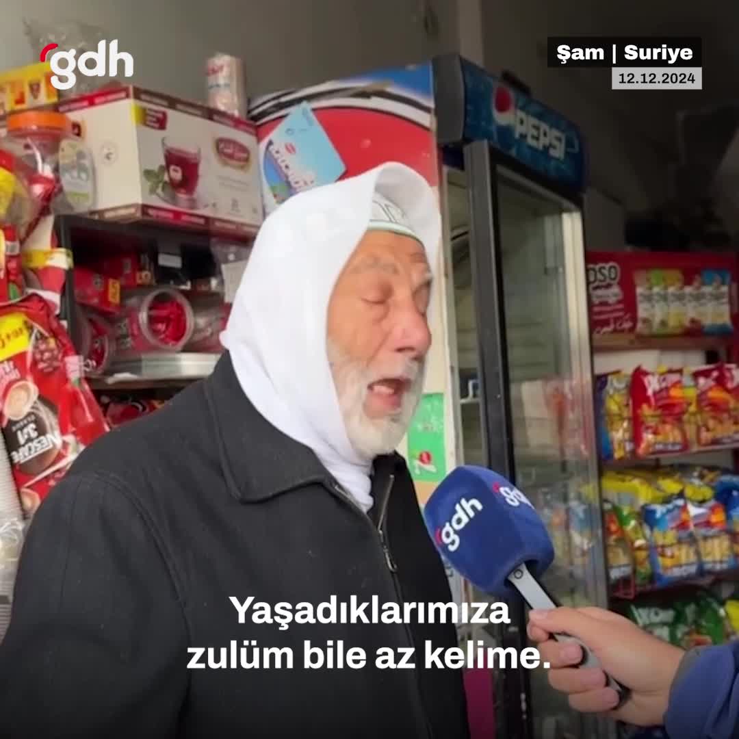 Zulüm yıkar, pişmanlık getirir: Suriyeli yaşlının hikayesi