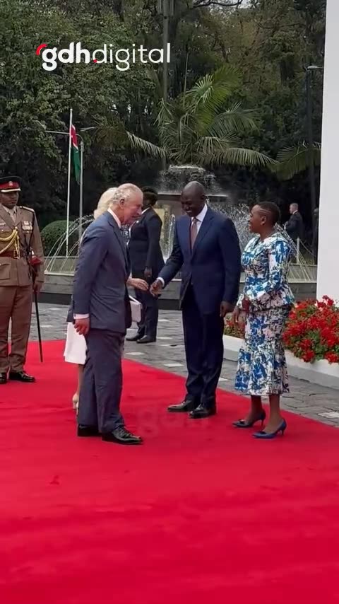 Kral 3. Charles, tazminat isteyen Kenya'ya resmi ziyarette bulundu