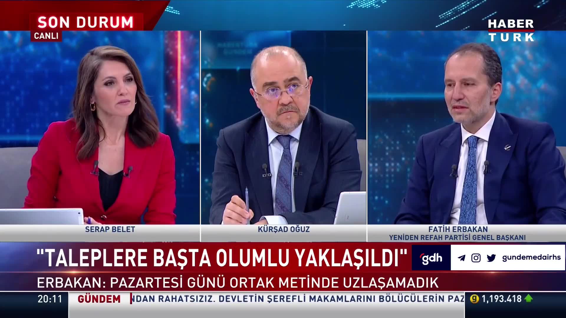 Fatih Erbakan: AK Parti görüşmesinde bakanlık talebi yoktu