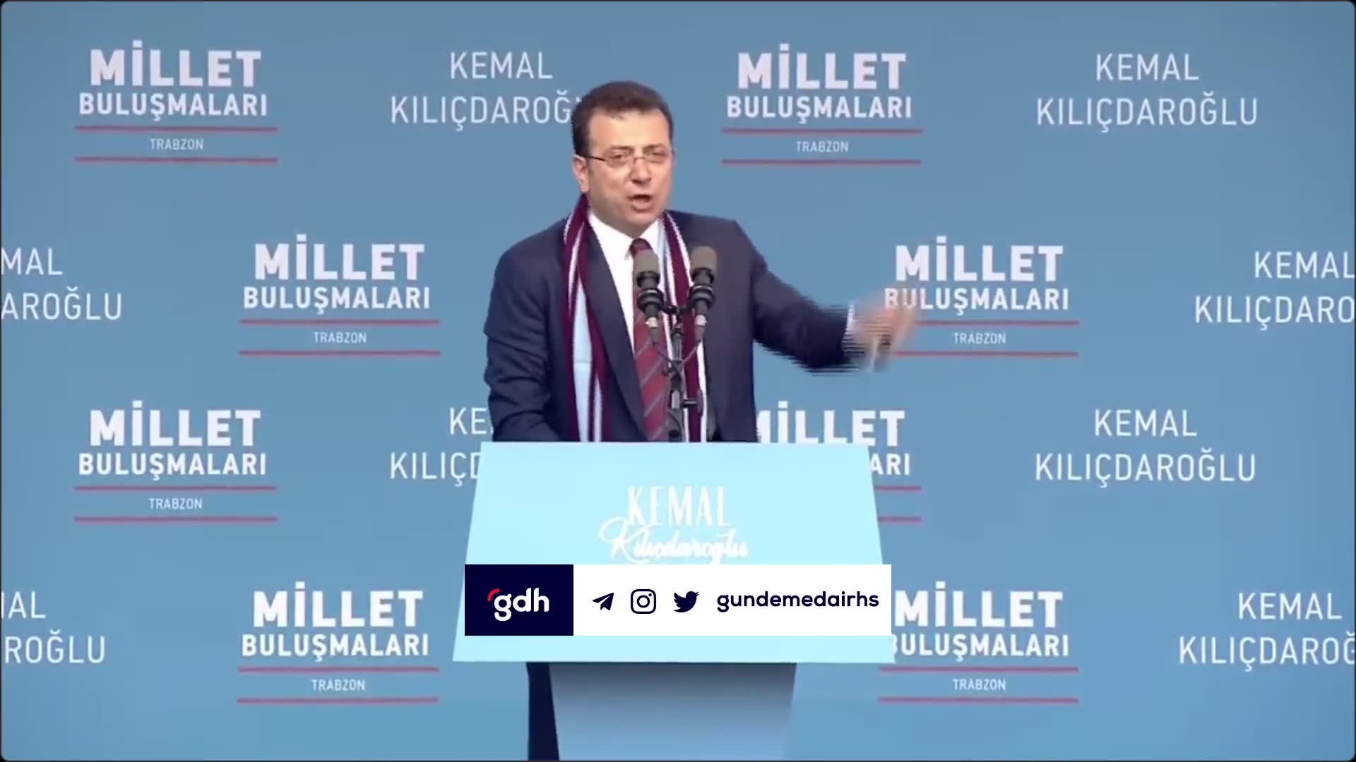 İmamoğlu: Fatih'in fethettiği Trabzon'da doğdum, İstanbul'da başkanım