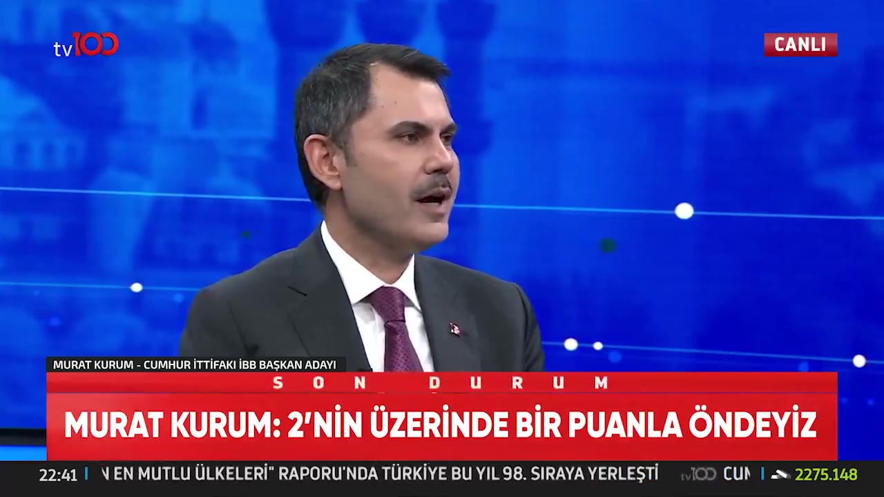 Murat Kurum: İstanbul’u 31 Mart’ta kazanıp 1 Nisan’da göreve başlıyoruz
