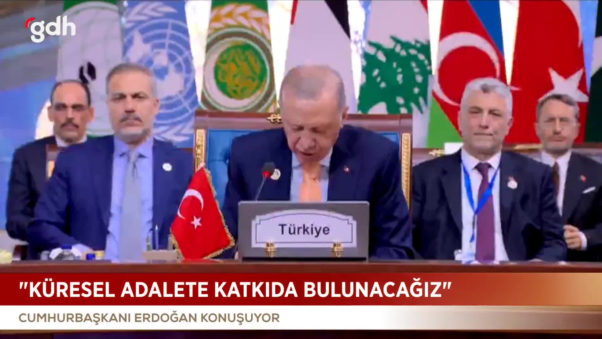 Erdoğan: Suriye'nin toprak bütünlüğü ve terörden arındırılması önemli