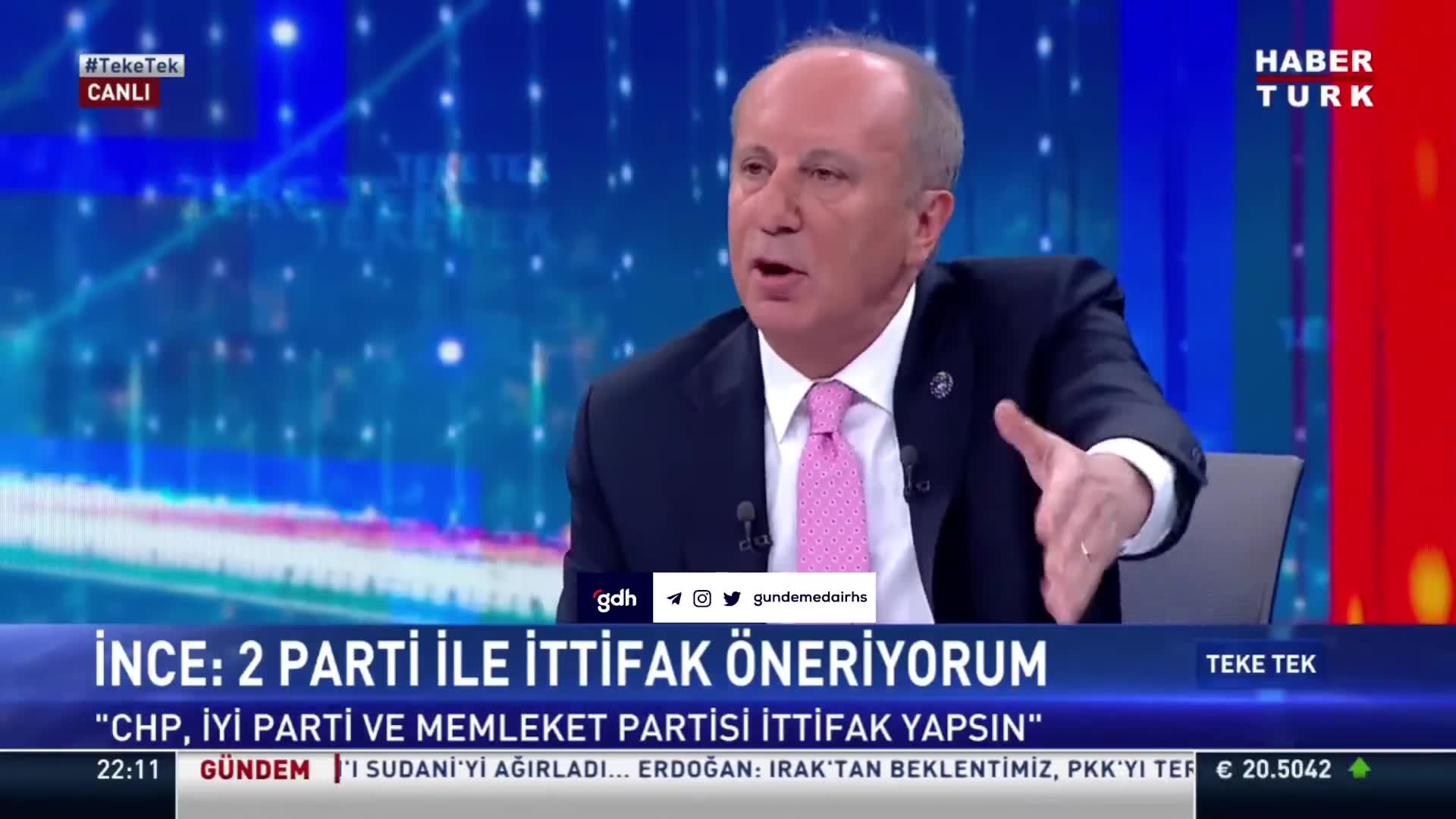 Muharrem İnce: Kılıçdaroğlu'nun Ali Babacan'ın dönüşümü!